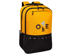Рюкзак (ранец) Grizzly RU-437-4 черный-оранжевый
