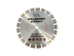 Алмазный отрезной круг VILLARTEC D 350 мм (14") Асфальт