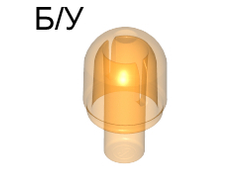 ! Б/У - Bar with Light Bulb Cover Bionicle Barraki Eye, Trans-Orange (58176 / 4524365 / 6171764 / 6507868) - Б/У