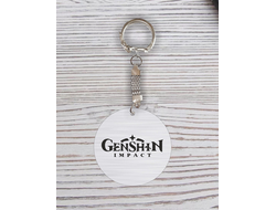 Гравированный брелок Genshin Impact, Геншин Импакт №8