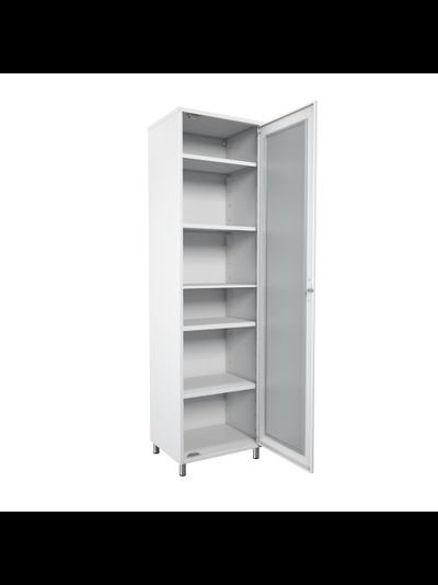 Шкаф-витрина медицинский металлический ШВМр-1.1