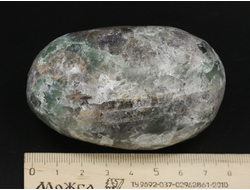 Флюорит зеленый, полировка крупная, Монголия (77*49*44 мм, 318 г) №35624
