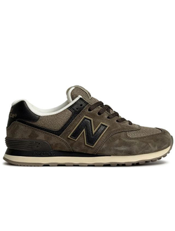 New Balance 574 Umber Black