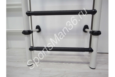 ШВЕДСКАЯ СТЕНКА РОМАНА R8, ШИРИНА 490 ММ, цвет металла - белый, ступени массажные