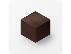 П-профиль 5х8 мм. из нержавеющей стали NEEXY PVS95-07 ANTB-D Антик браш темный 2.7м.