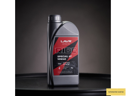 Моторное масло для мотоциклов RIDE SPECIAL 4Т 10W40 SN LAVR MOTOLINE, 1 л / Ln7747