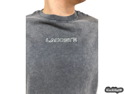 Футболка Lacoste Grey (S, M, L, XL, 2XL)