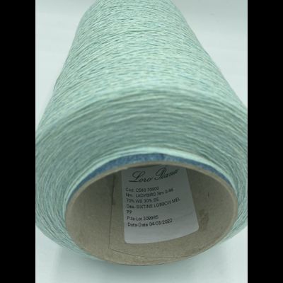 Loro Piana art. LADYBIRD Nm. 3/46 1533 м в 100 гр. 70% кашемир 30% шёлк Цв. мятный меланж