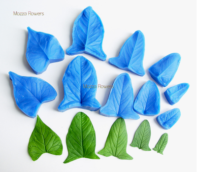 "Вьюнок" набор силиконовых молдов (вайнеров)