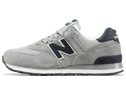 New Balance 574 Grey Dark Blue мужские