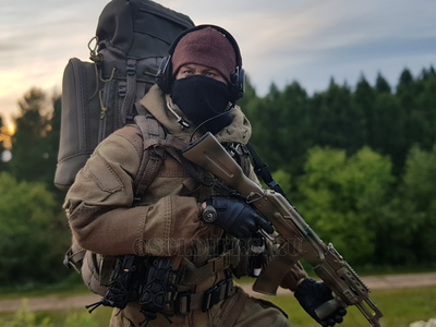 Спецназ ГРУ - Коллекционная фигурка 1/6 (GS-002) - китбаш GSoldiers (собранная фигурка)