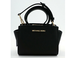 Женская Сумка Michael Michael Kors Selma Small замша черная