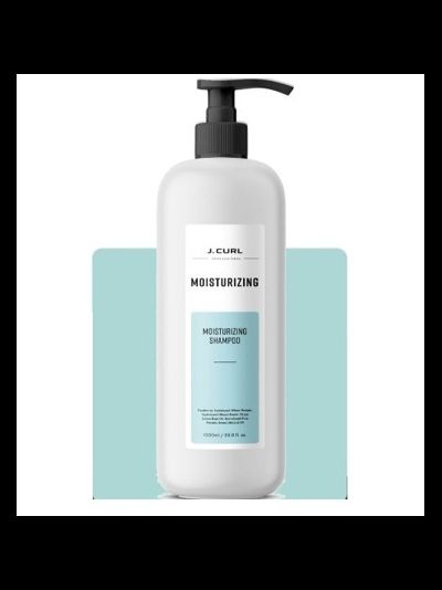 J.CURL Moisturizing Shampoo Увлажняющий шампунь для сухих и обезвоженных волос, 1000 мл