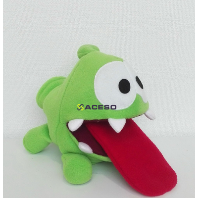 Логопедическая игрушка Ам-ням с языком (управляется рот и язык)