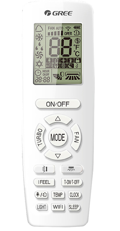 Кондиционер Gree Pular GWH12AGC-K6DNA4F (black)