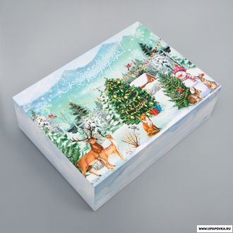 Коробка «Сказочный подарок!» 22 x 30 x 10 см