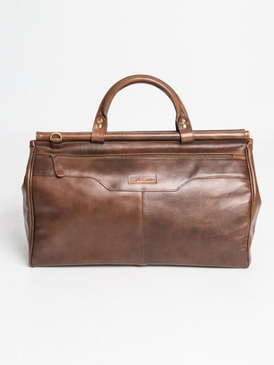 Кожаный саквояж Otranto Premium brown (арт. 4006-63)