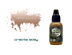 Pacific88: Краска акриловая Aero Easy Metal M-59 "Темное золото" (18 мл.)