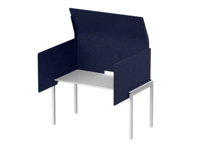 Кабина с высоким экраном-парусом и выступающими боковыми стенками