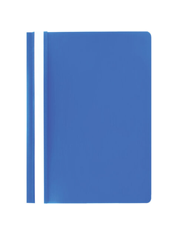 Скоросшиватель пластиковый STAFF, А4, 100/120 мкм, голубой, 229236 75шт.