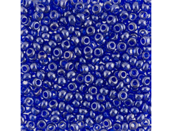 БИСЕР PRECIOSA 10/0 - 50г - 36100 ПРОЗРАЧНЫЙ БЛЕСТЯЩИЙ СИНИЙ