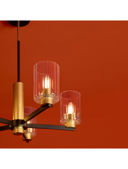 Freya, Потолочный светильник Ombre, FR2051CL-05BBS