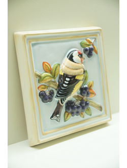 Щегол (панно)