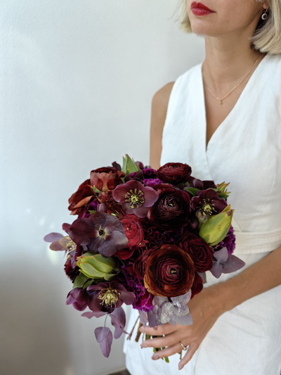 Букет невесты & Бутоньерка № 1300