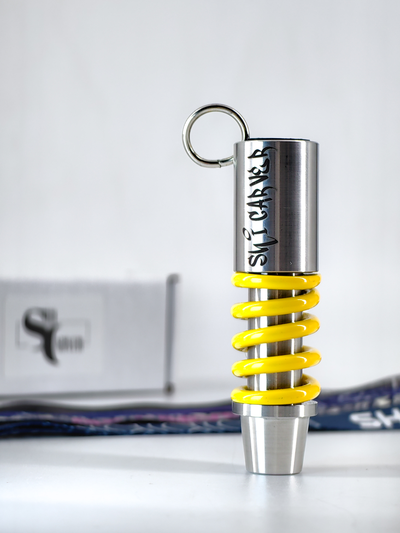МУНДШТУК SPRING 2.0 YELLOW С ЛЕНТОЙ