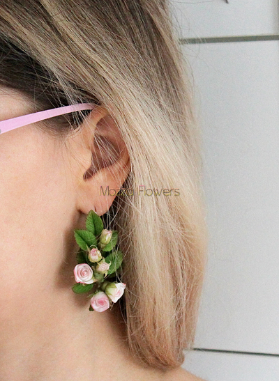 Серьги "Трепетные чувства"