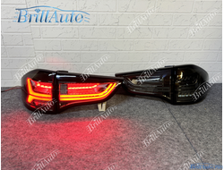 Задние фонари Mitsubishi Pajero Sport 08-16 черные