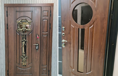 1200*2050 мм. VENMAR. СТАЛЬ 1,8 мм. АФИНА 90 мм. ГРЕЦКИЙ ОРЕХ/ ДУБ КАНЬОН СВЕТЛЫЙ или ГРЕЦКИЙ ОРЕХ/ КОВАНЫЕ ЭЛЕМЕНТЫ