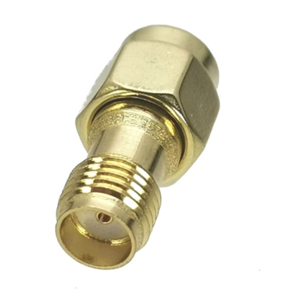 Переходник, SMA штекер RP - SMA гнездо (Аналогичен HYR-1137 (GSA-1137-RP))