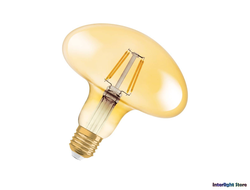 Osram Vintage 1906 LED Filament CL Mushroom Gold 40 4.5w 824 E27