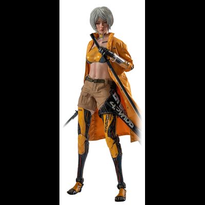 ПРЕДЗАКАЗ - Девушка-киборг (в желтом) - Коллекционная фигурка 1/6 Android Bill Action Figure WHITE Hair (FT0832W) - True1Toys ?ЦЕНА: 22900 РУБ.?