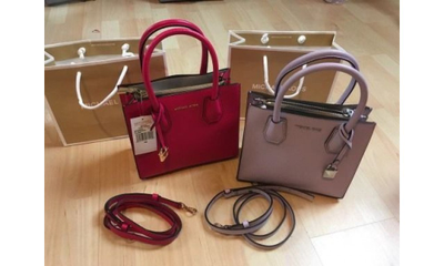 красная сумка майкл корс мерсер красная