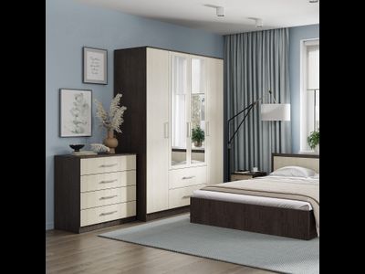 Шкаф угловой Фиеста венге/лоредо (БТС)