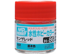 Mr. Hobby: Краска акриловая H86 "Red Madder Gloss"