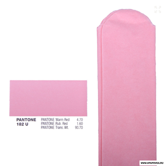 Помпон из бумаги 20 см Светло-розовый