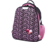 Школьный рюкзак №1School Mix Попугай/Сердце с ортопедической спинкой (розовый)