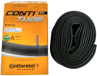 Камера Continental, 28/29x1.75/2.5”, MTB, авто 40 мм, 0182171