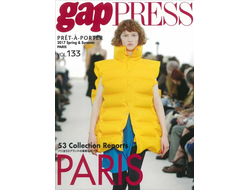 Пресс лист Gap зарубежный журнал мод, intpressshop