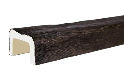 Декоративная балка из полиуретана Country Decor (WOOD LOOK) Б1 (60х90) тёмный дуб