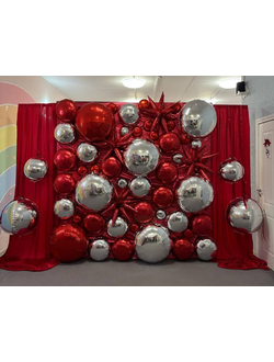 ФОТОЗОНА ИЗ ШАРОВ "Воздушная Мелодия"