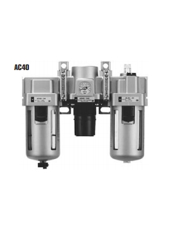 Фильтр-регулятор-маслораспылитель AC (устаревшая серия)