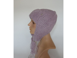 Шапка Vizio 1112 UOL ушанка розовая