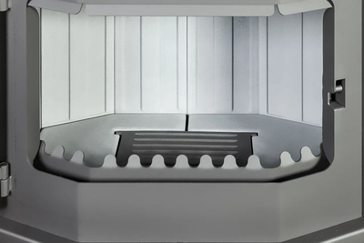 Камин Мюнхен пристенно-угловой графит / черный, Экокамин (Россия)