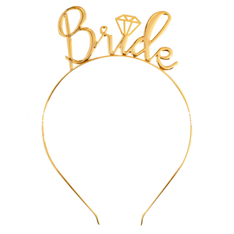 Ободок "Bride" золото