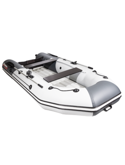 Моторная лодка Таймень NX 3200 НДНД "Комби" светло-серый/графит