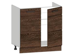 Кухня "Канзас", Стол СМ-80 под мойку 2-х дверный